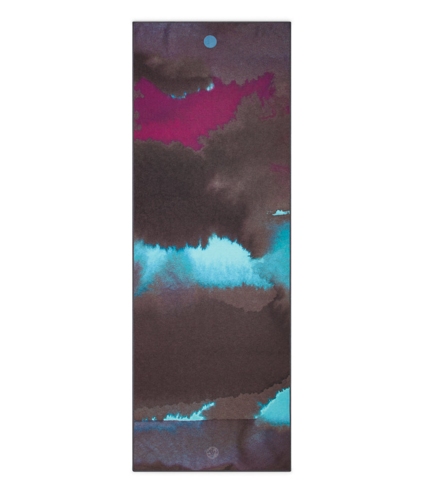 Manduka mat towel yogitoes Amethyst Vibe