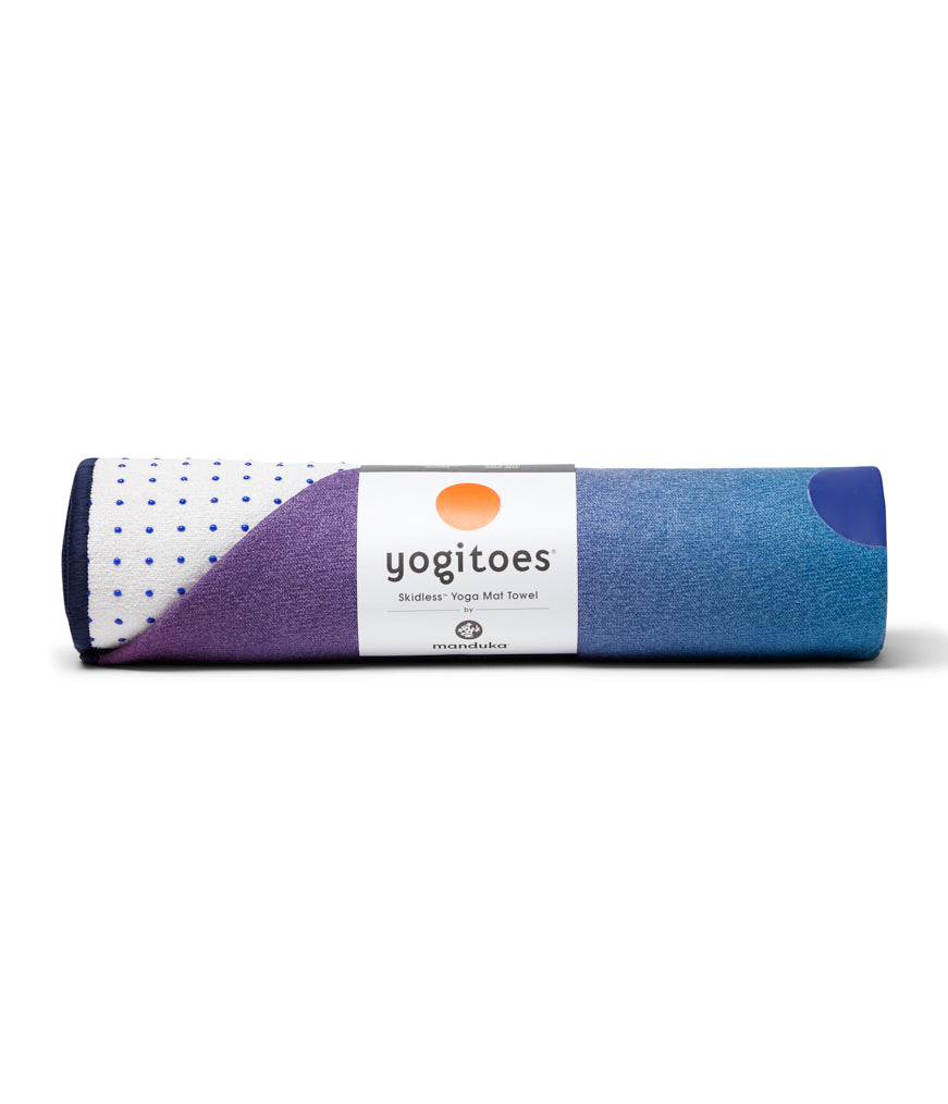 Manduka mat towel yogitoes Amethyst Array