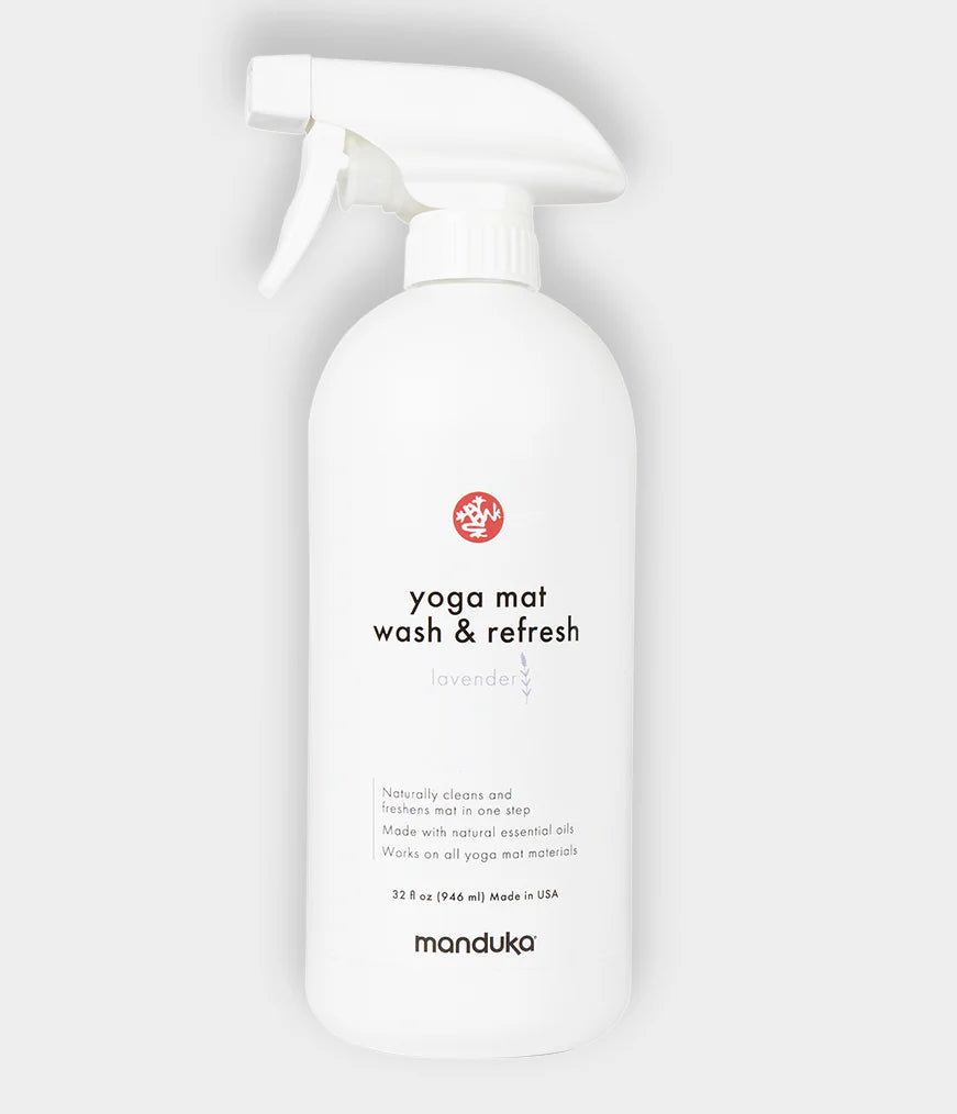 Manduka jogos kilimėlio valiklis ir gaiviklis Levanda (946 ml)