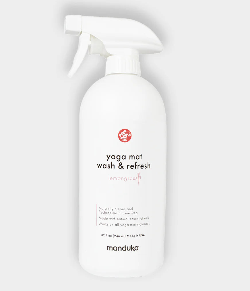 Manduka jogos kilimėlio valiklis ir gaiviklis Citrinžolė (946 ml)