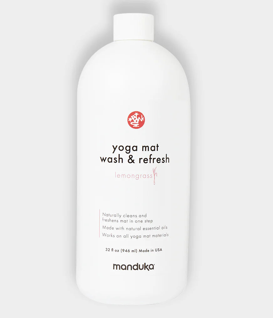 Manduka jogos kilimėlio valiklis ir gaiviklis Citrinžolė (946 ml)