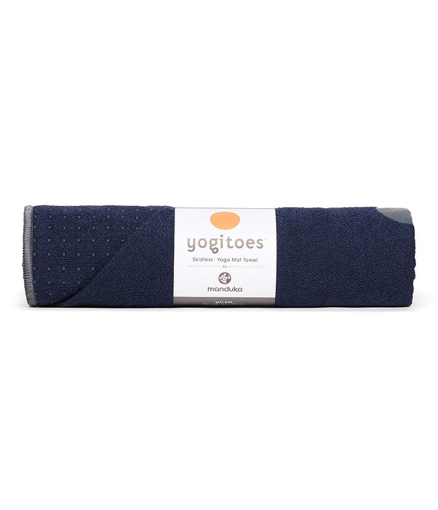 Manduka mat towel yogitoes Midnight