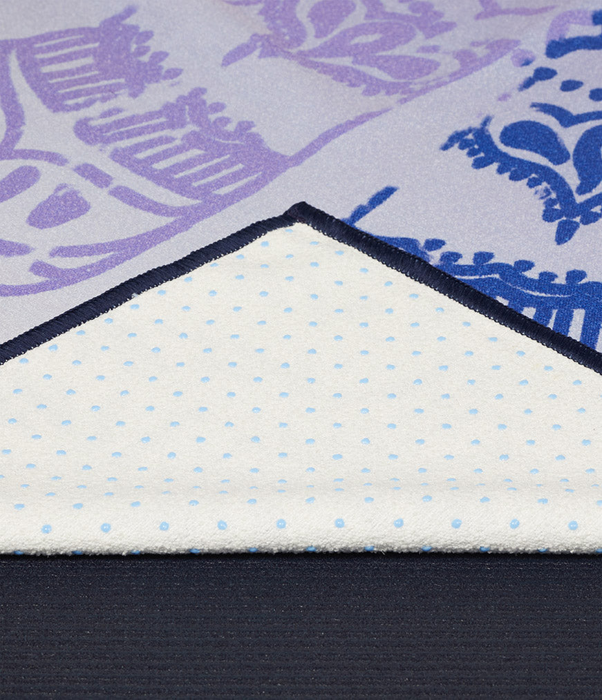 Rankšluostis jogai Manduka yogitoes Chakra Blue