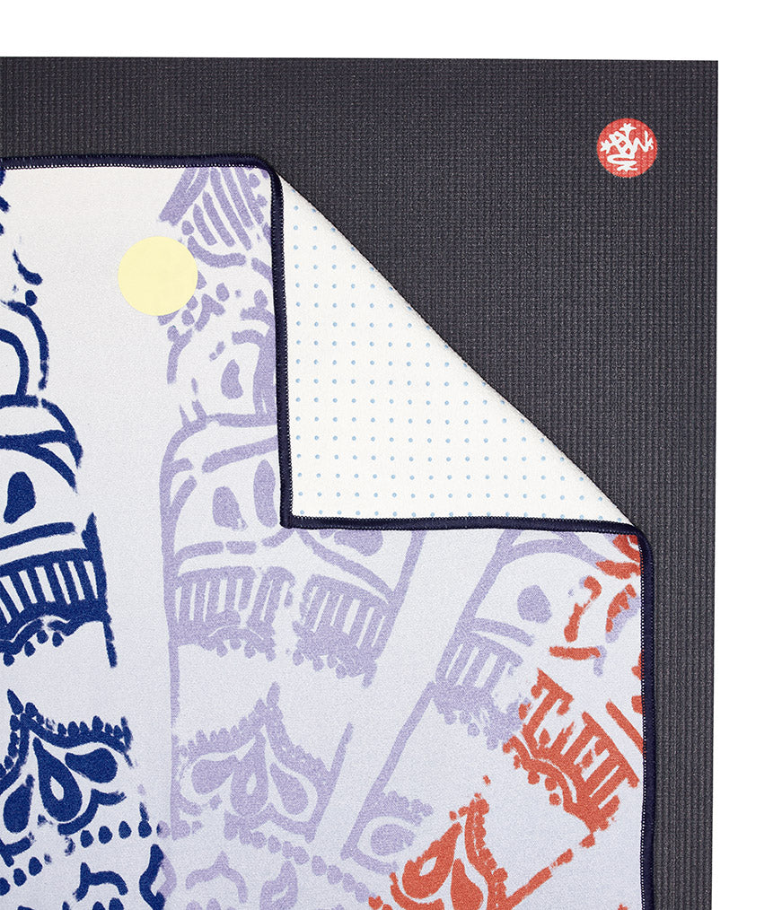 Rankšluostis jogai Manduka yogitoes Chakra Blue