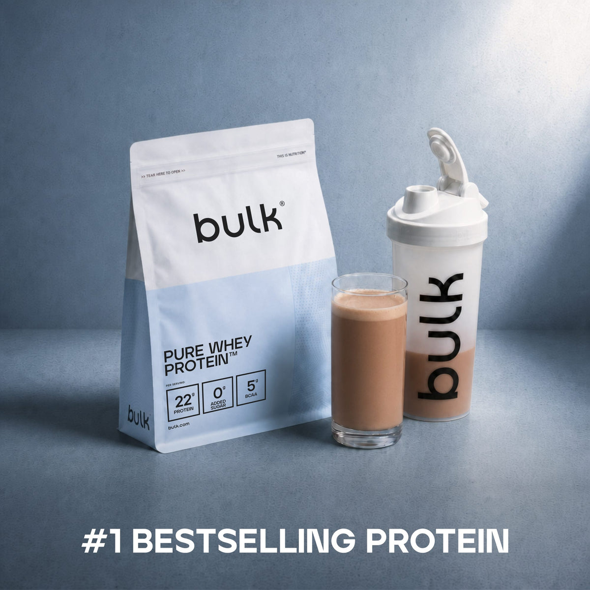 Bulk Pure Whey Protein Chocolate – šokolado skonio