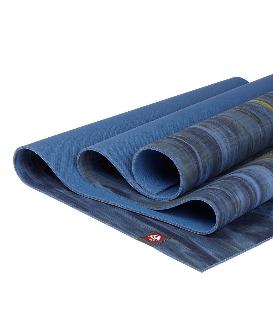 Manduka rubber yoga mat eKO Lite Shade Blue Marbled