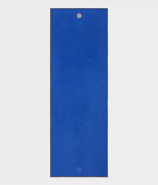Rankšluostis jogai Manduka yogitoes Blue Toad