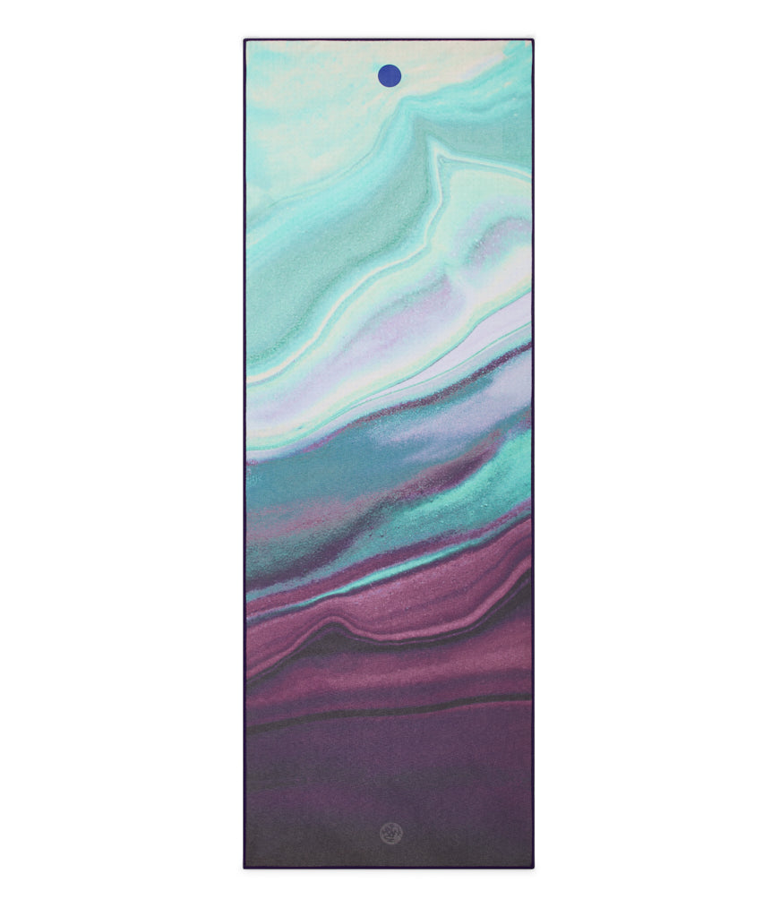 Manduka mat towel yogitoes Amethyst Intuition