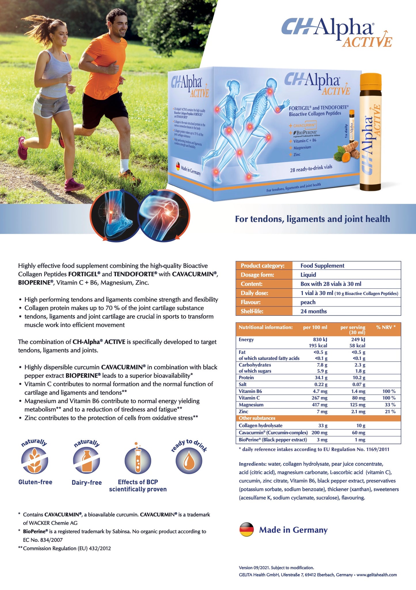 CH-Alpha Active kalogenas