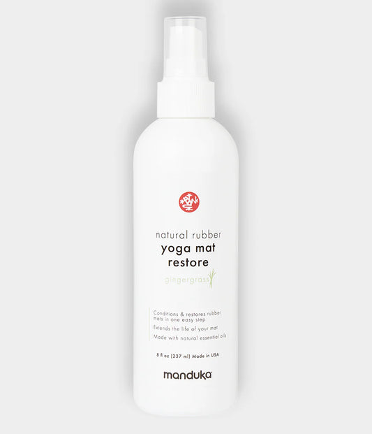 Manduka guminių jogos kilimėlių priežiuros priemonė (237 ml)
