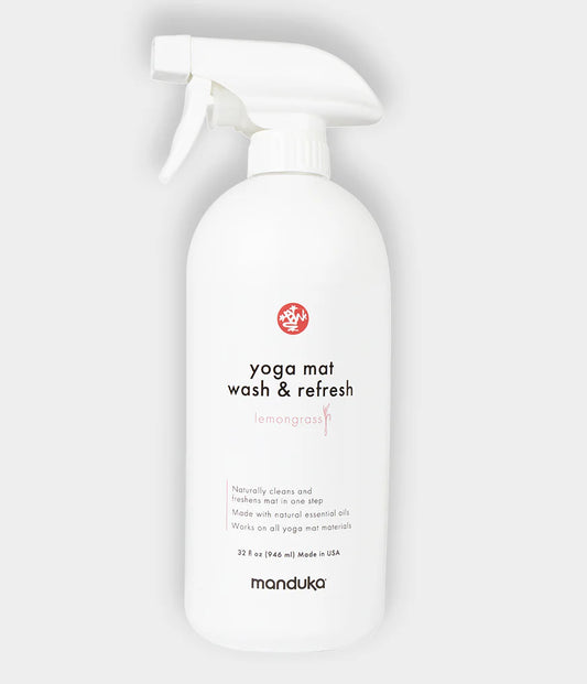 Manduka jogos kilimėlio valiklis ir gaiviklis Citrinžolė (946 ml)