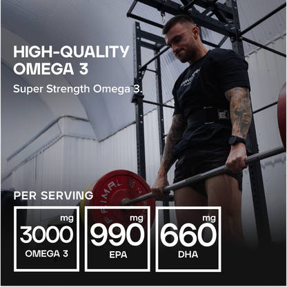 Žuvų taukai Super Strength Omega 3