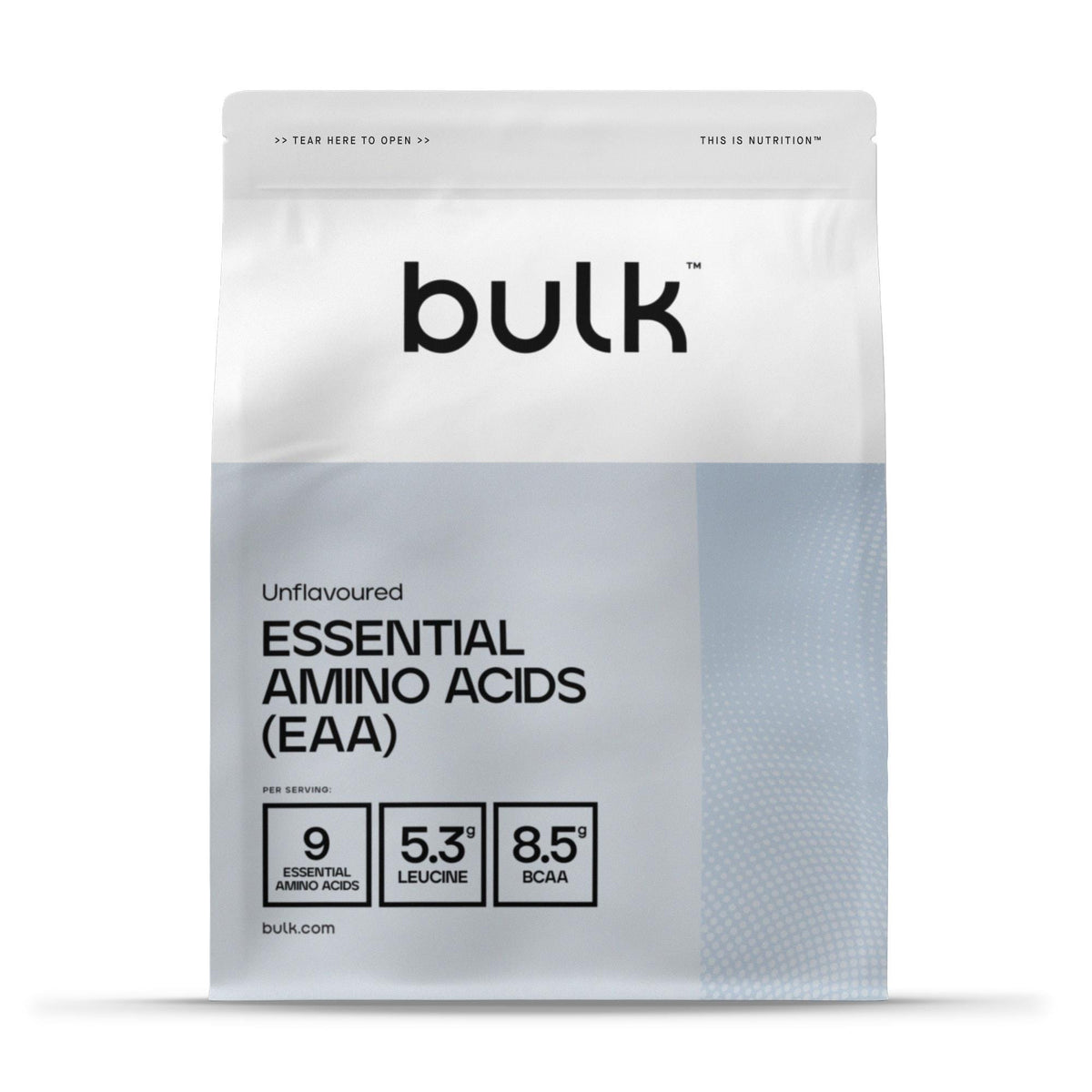 BULK Essential Amino Acids 500 g – Unflavoured