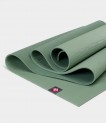 Manduka eko lite Leaf Green rubber yoga mat